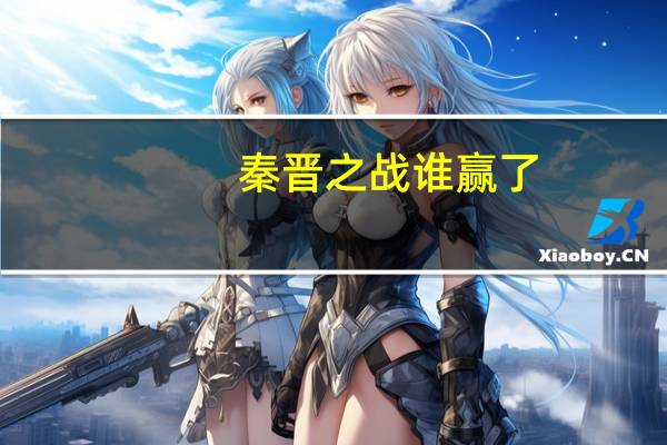 秦晋之战谁赢了