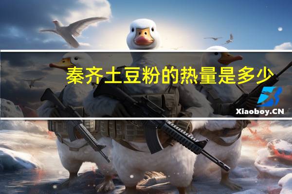 秦齐 土豆粉的热量是多少