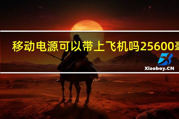 移动电源可以带上飞机吗25600毫安（移动电源可以带上飞机）