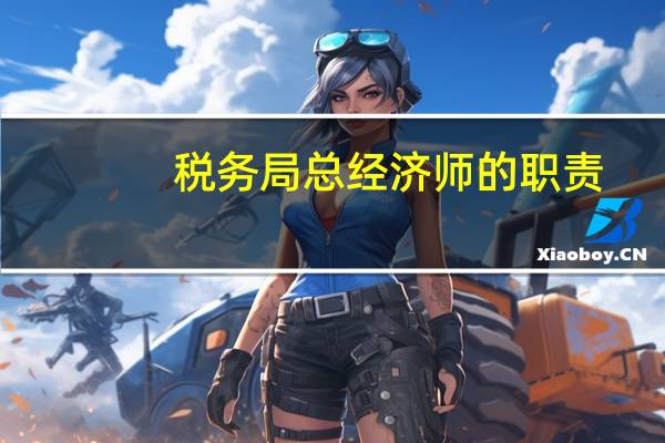 税务局总经济师的职责