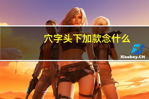 穴字头下加款念什么