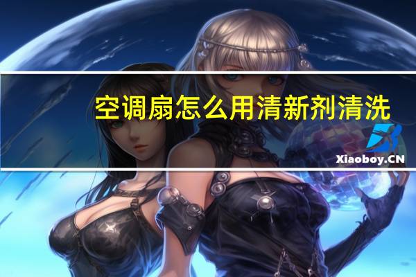 空调扇怎么用清新剂清洗(空调扇怎么用)