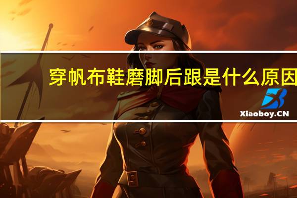 穿帆布鞋磨脚后跟是什么原因（帆布鞋磨脚后跟怎么办）