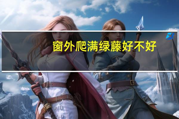 窗外爬满绿藤好不好
