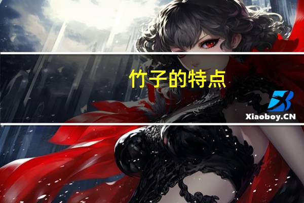 竹子的特点