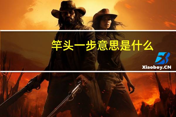 竿头一步意思是什么