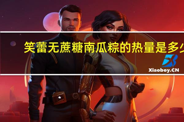 笑蕾 无蔗糖南瓜粽的热量是多少