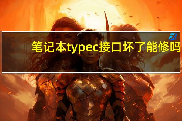 笔记本typec接口坏了能修吗（笔记本typec接口用途）