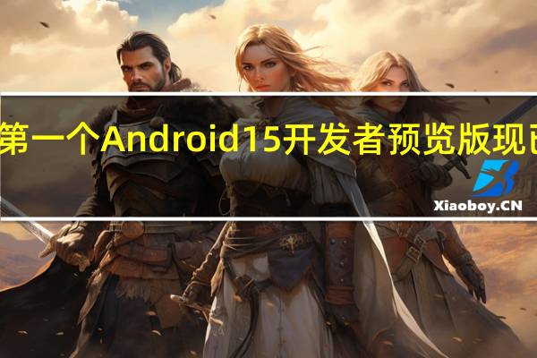 第一个 Android 15 开发者预览版现已发布