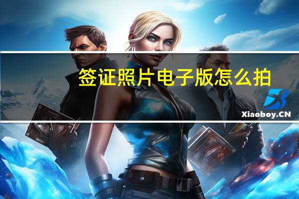 签证照片电子版怎么拍（签证照）