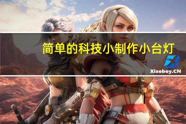 简单的科技小制作小台灯（简单的科技小制作步骤）