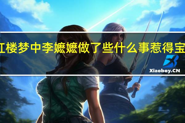 简述红楼梦中李嬷嬷做了些什么事惹得宝玉怒砸茶杯
