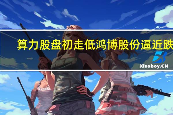 算力股盘初走低 鸿博股份逼近跌停