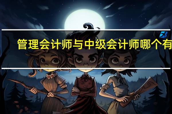 管理会计师与中级会计师哪个有用