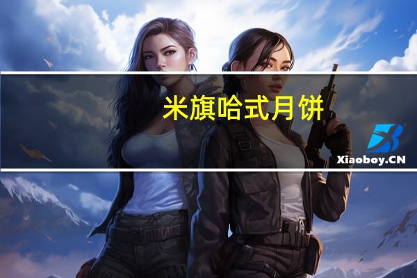 米旗 哈式月饼(果仁蜜饯)的热量是多少