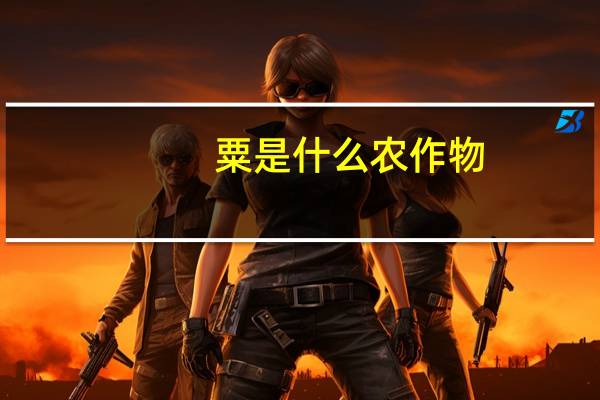 粟是什么农作物