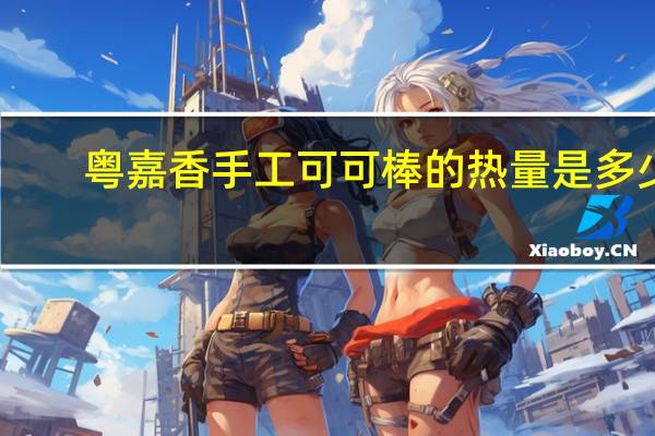 粤嘉香 手工可可棒的热量是多少
