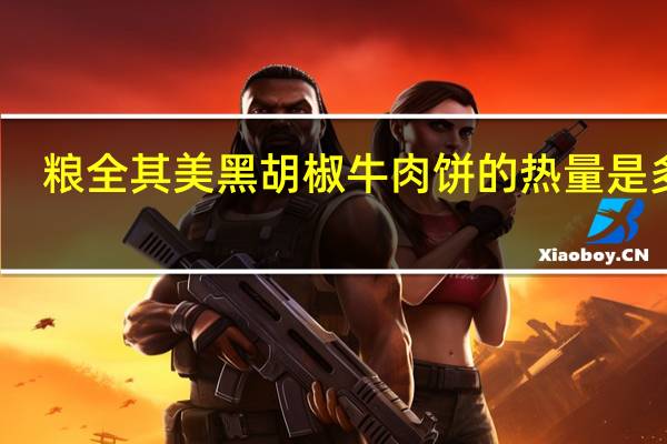 粮全其美 黑胡椒牛肉饼的热量是多少