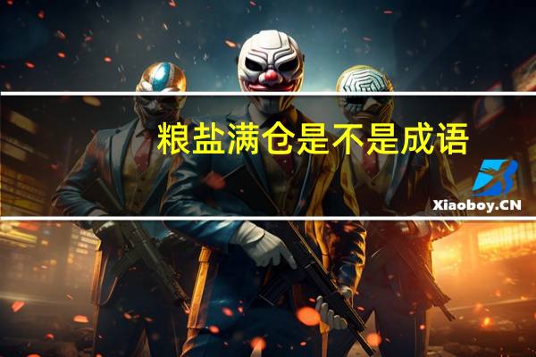 粮盐满仓是不是成语