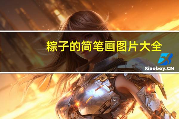 粽子的简笔画图片大全(粽子的简笔画)