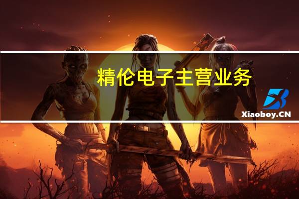 精伦电子主营业务（张学阳-精伦电子股份有限公司董事长介绍）