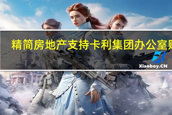 精简房地产支持卡利集团办公室购买