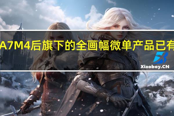 索尼在去年10月发布A7M4后旗下的全画幅微单产品已有近1年时间没有新品发布了