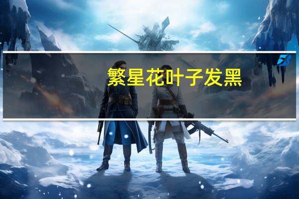 繁星花叶子发黑