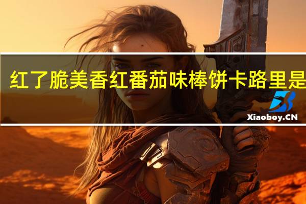 红了 脆美香红番茄味棒饼卡路里是多少