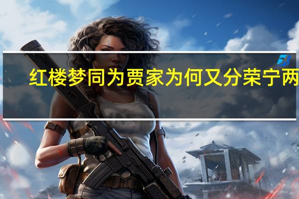 红楼梦同为贾家为何又分荣宁两府