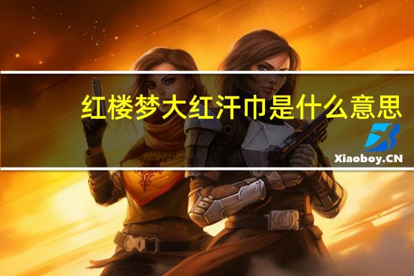 红楼梦大红汗巾是什么意思