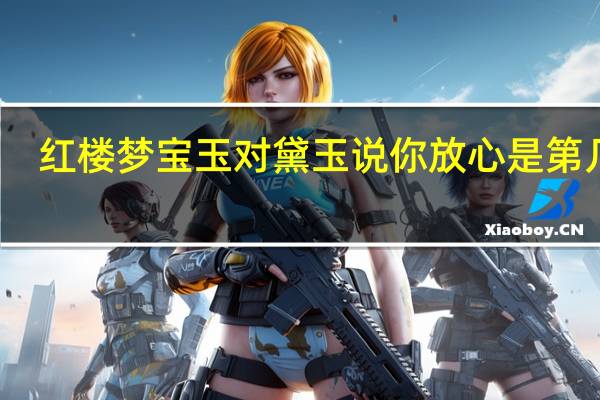 红楼梦宝玉对黛玉说你放心是第几章
