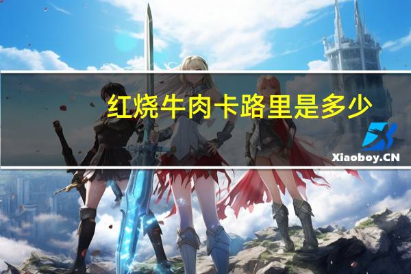 红烧牛肉卡路里是多少