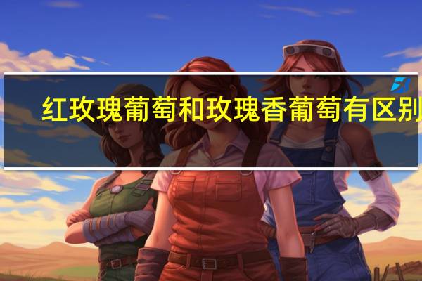 红玫瑰葡萄和玫瑰香葡萄有区别吗