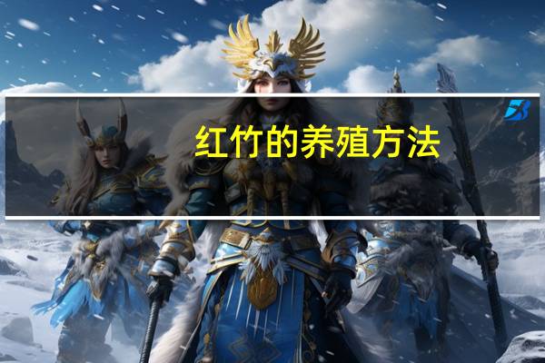 红竹的养殖方法