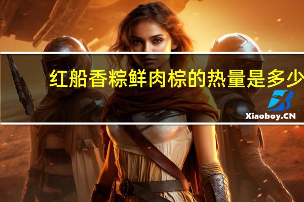 红船香粽 鲜肉棕的热量是多少