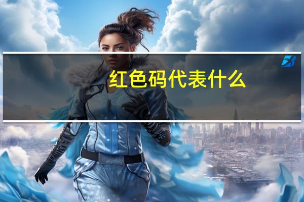 红色码代表什么