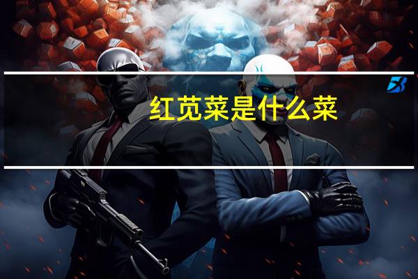 红苋菜是什么菜