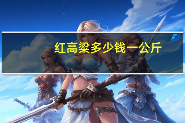 红高粱多少钱一公斤（红高粱多少集）