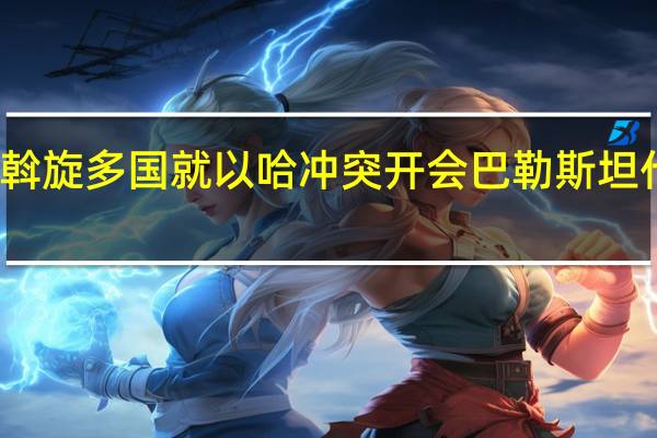 约旦斡旋多国就以哈冲突开会巴勒斯坦代表将出席
