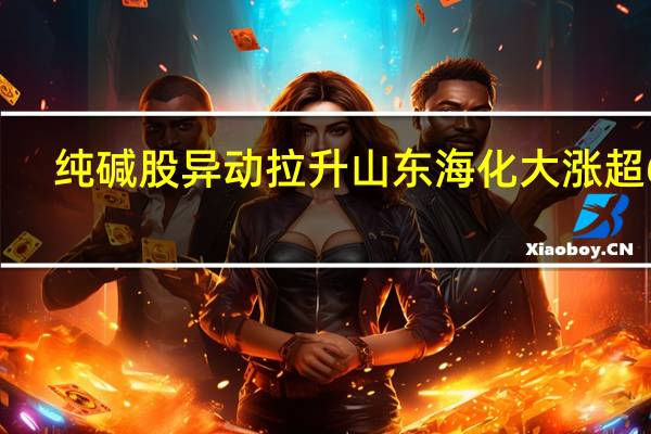 纯碱股异动拉升 山东海化大涨超6%