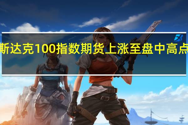 纳斯达克100指数期货上涨至盘中高点涨幅为0.3%