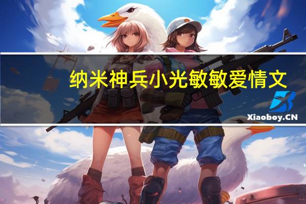 纳米神兵小光敏敏爱情文（纳米神兵小光敏敏结婚）