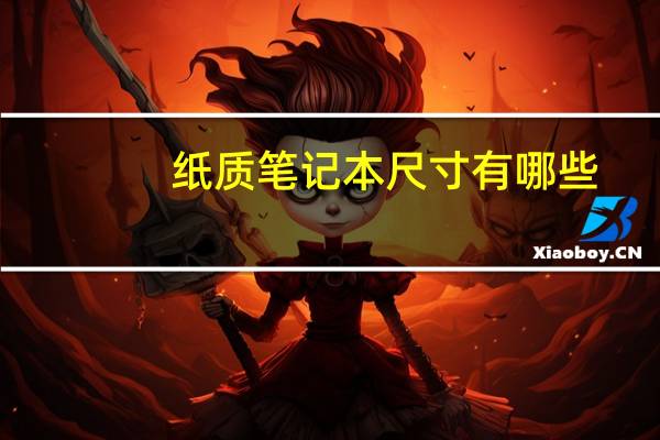 纸质笔记本尺寸有哪些（纸质笔记本尺寸规格）