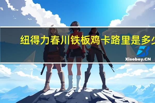 纽得力 春川铁板鸡卡路里是多少