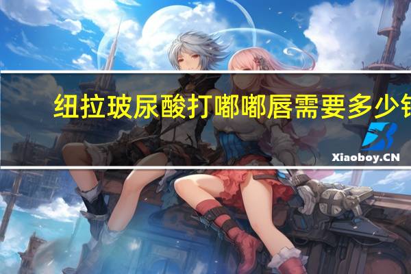 纽拉玻尿酸打嘟嘟唇需要多少钱?纽拉玻尿酸多少钱一支