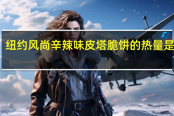 纽约风尚 辛辣味皮塔脆饼的热量是多少