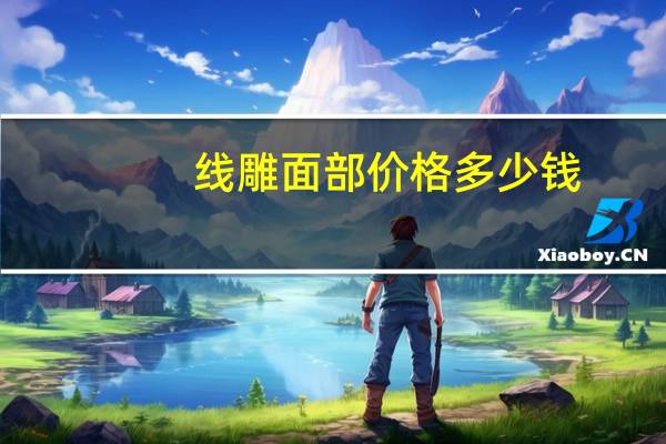 线雕面部价格多少钱，线雕手术一般多少钱