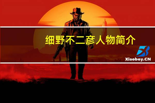 细野不二彦人物简介