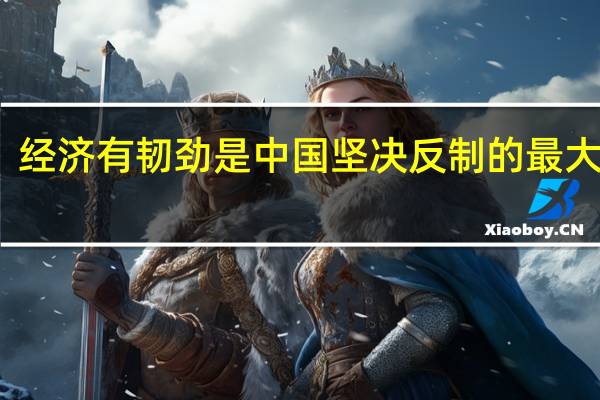 经济有韧劲是中国坚决反制的最大底气